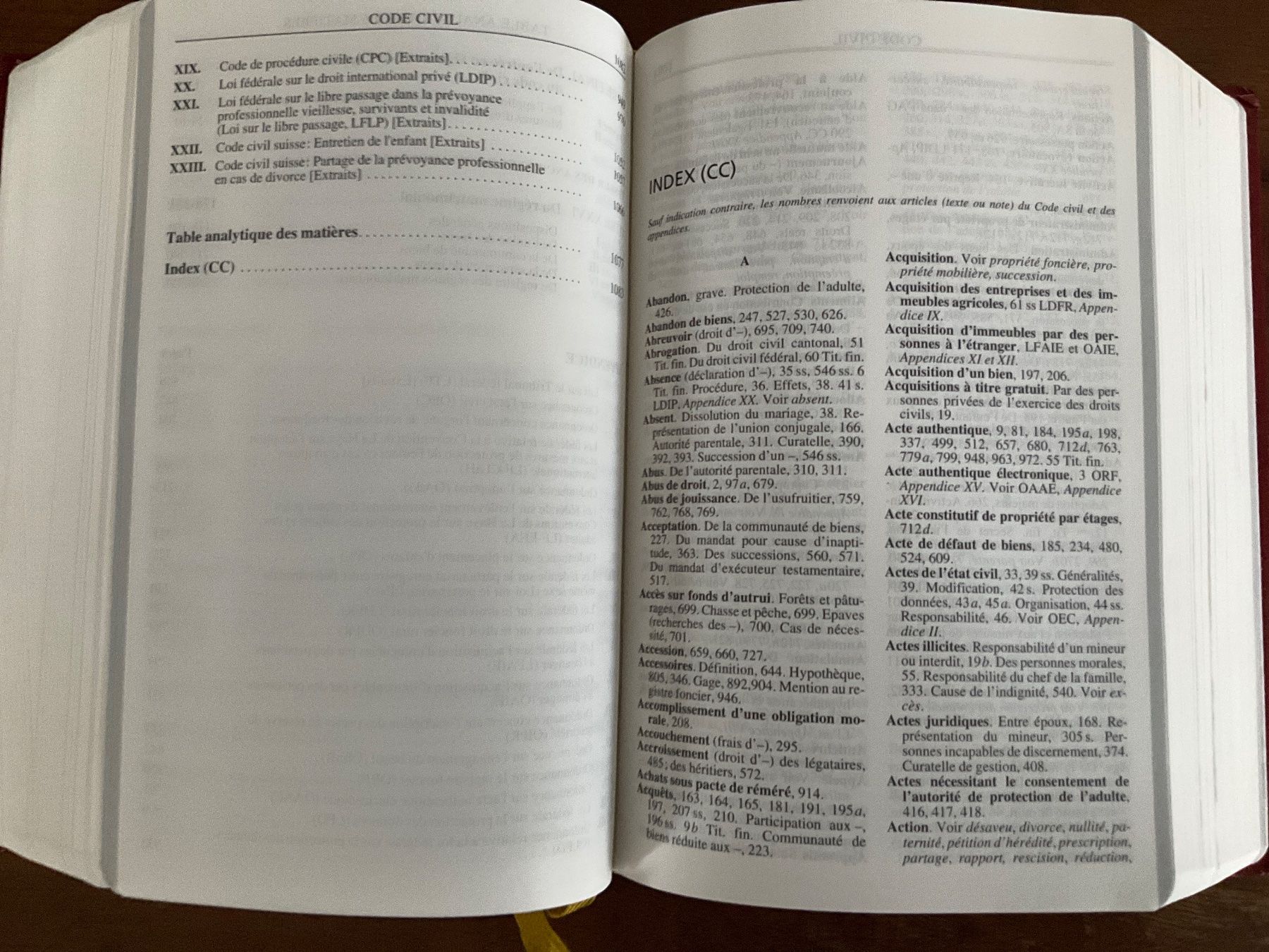 Libri: CC & CO annotés, Braconi/Carron, 10e édition Helbing – Usato da Avenches venduto da Lactobacille 3