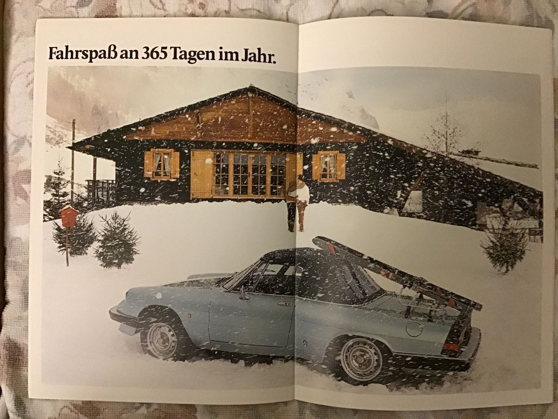 Alfa Romeo Dokumente: Alfa Spider Verkaufsprospekt 24 S. 1983 – Gebraucht aus Scherzingen von Starseller62 5