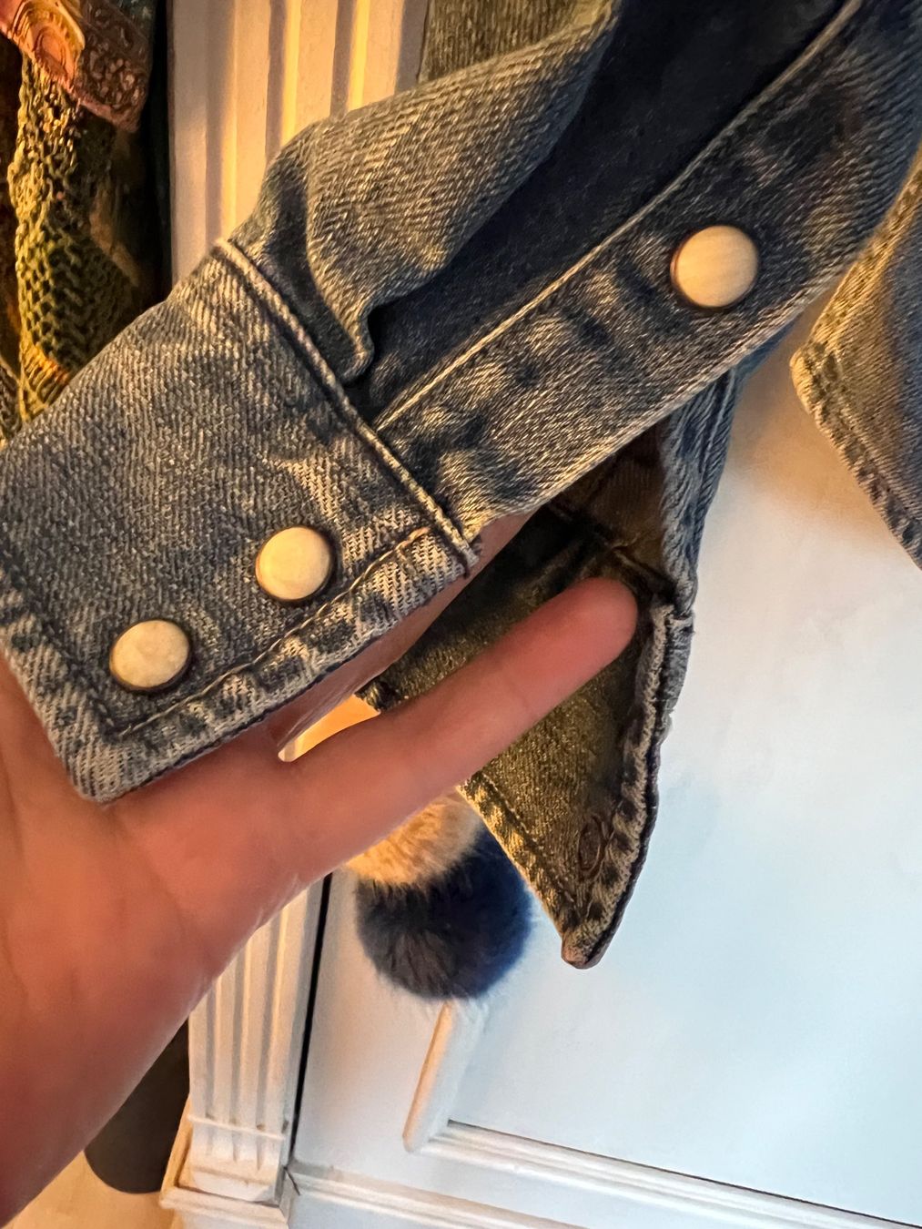 Allsaints Hemden: All Saints Denim Hemd, Slim Fit, Grösse M. – Neu (gemäss Beschreibung) aus Biel/Bienne von Girasole232 4
