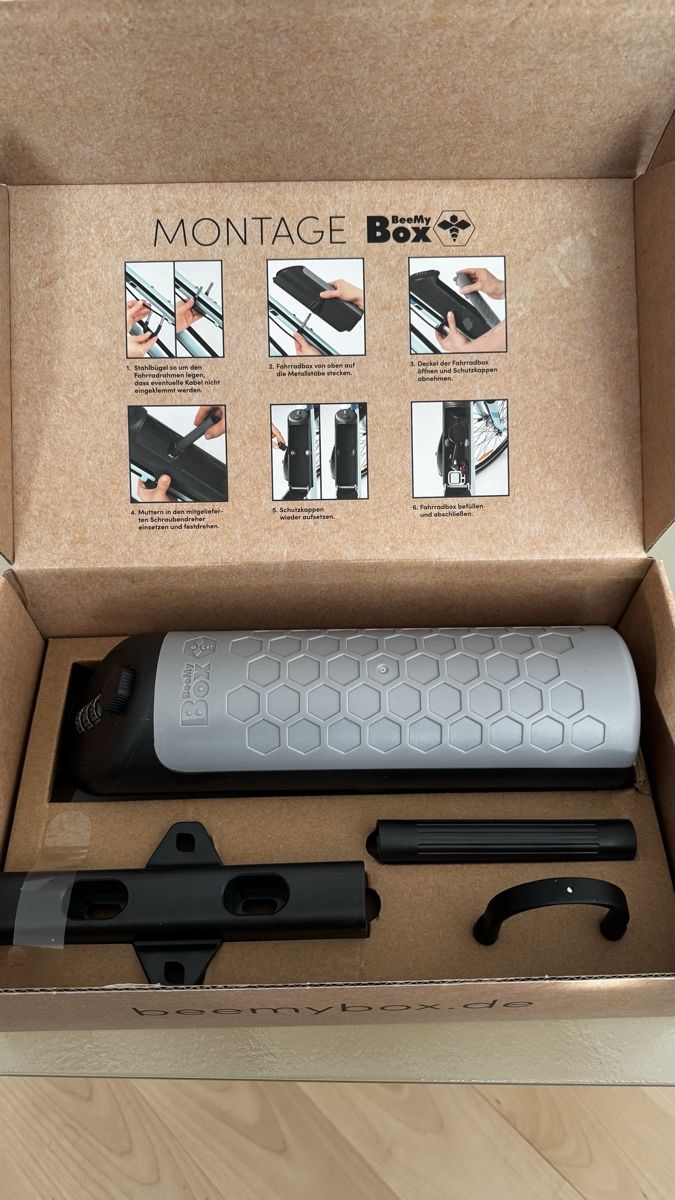 Pezzi di ricambio: Abschliessbare Fahrradbox "BeemyBox" neu – Nuovo e nell'imballaggio originale da Wallisellen venduto da zahner_61 2