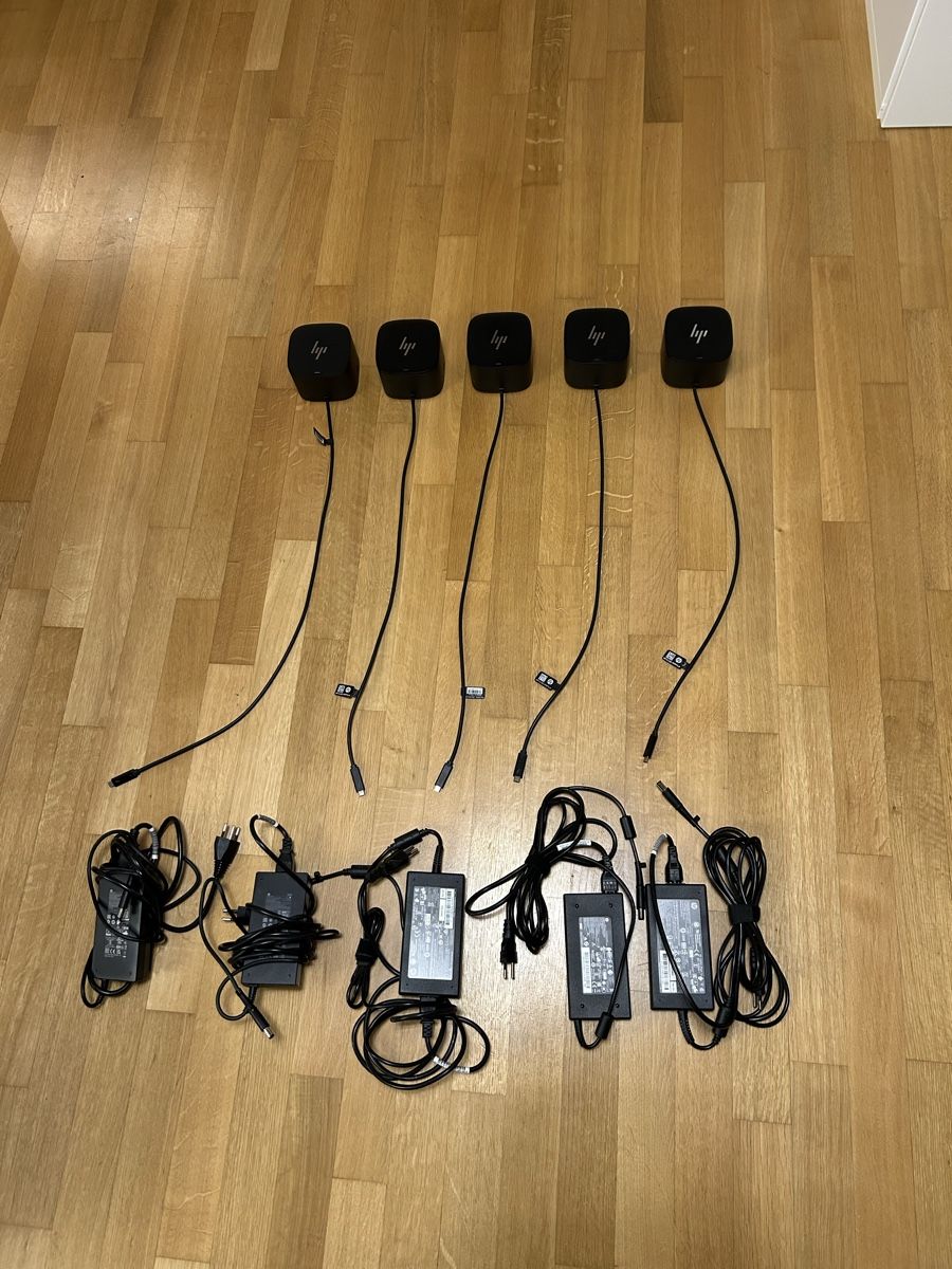 Hewlett Packard Docking station: 5 HP Dockingstationen G2/G4 Thunderbolt 120W – Usato da Nürensdorf venduto da renato92