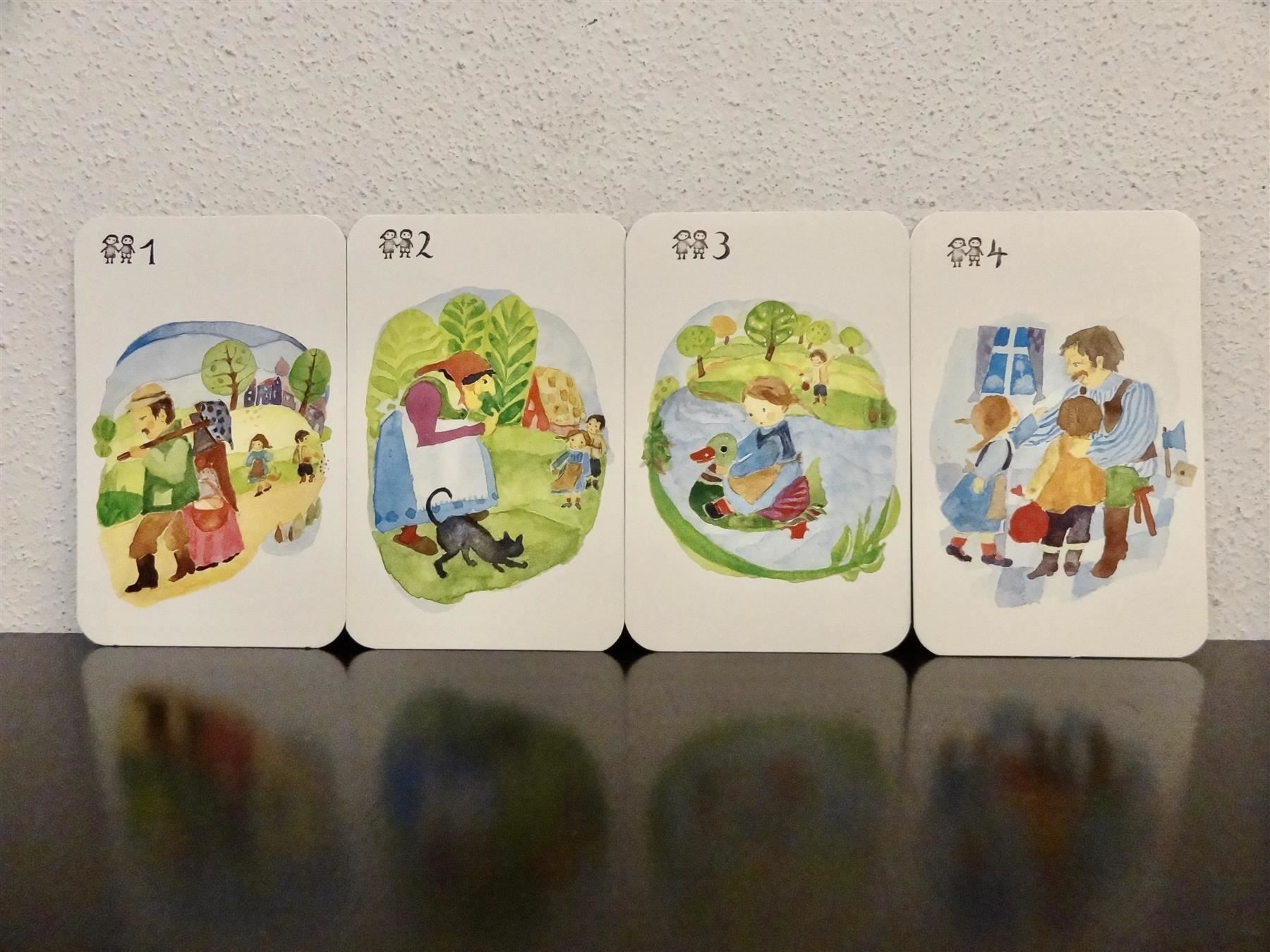 Giochi: schönes altes Quartett MÄRCHEN – Usato da Kerzers venduto da wisaundso 3