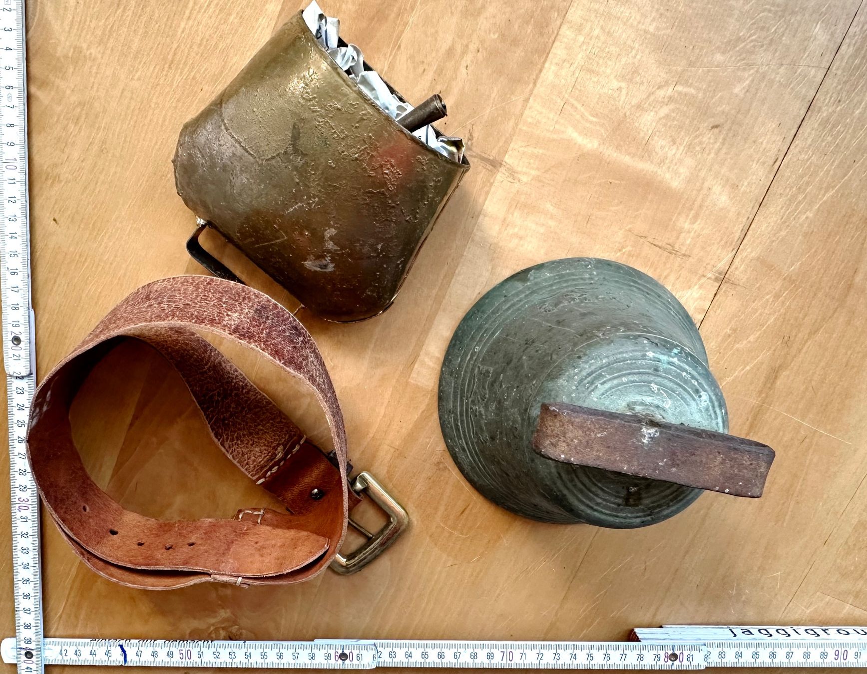 Mini-Kuhglocken Aus Kupfer – 4 Größen, Melodischer Klang, Für Weidetiere, Dekoration & Handwerk