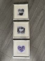 Bilder inkl. Rahmen 25x25cm