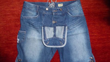 Trachten Jeans  kurz Gr 46 Bund 46cm Oktoberfest