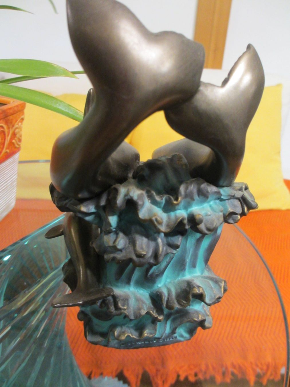 Sculture & Statue: Delfine Skulptur, dekorative Wohndeko – Nuovo (secondo la descrizione) da Herisau venduto da fan_h9qj 2