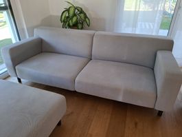 Sofa hellgrau