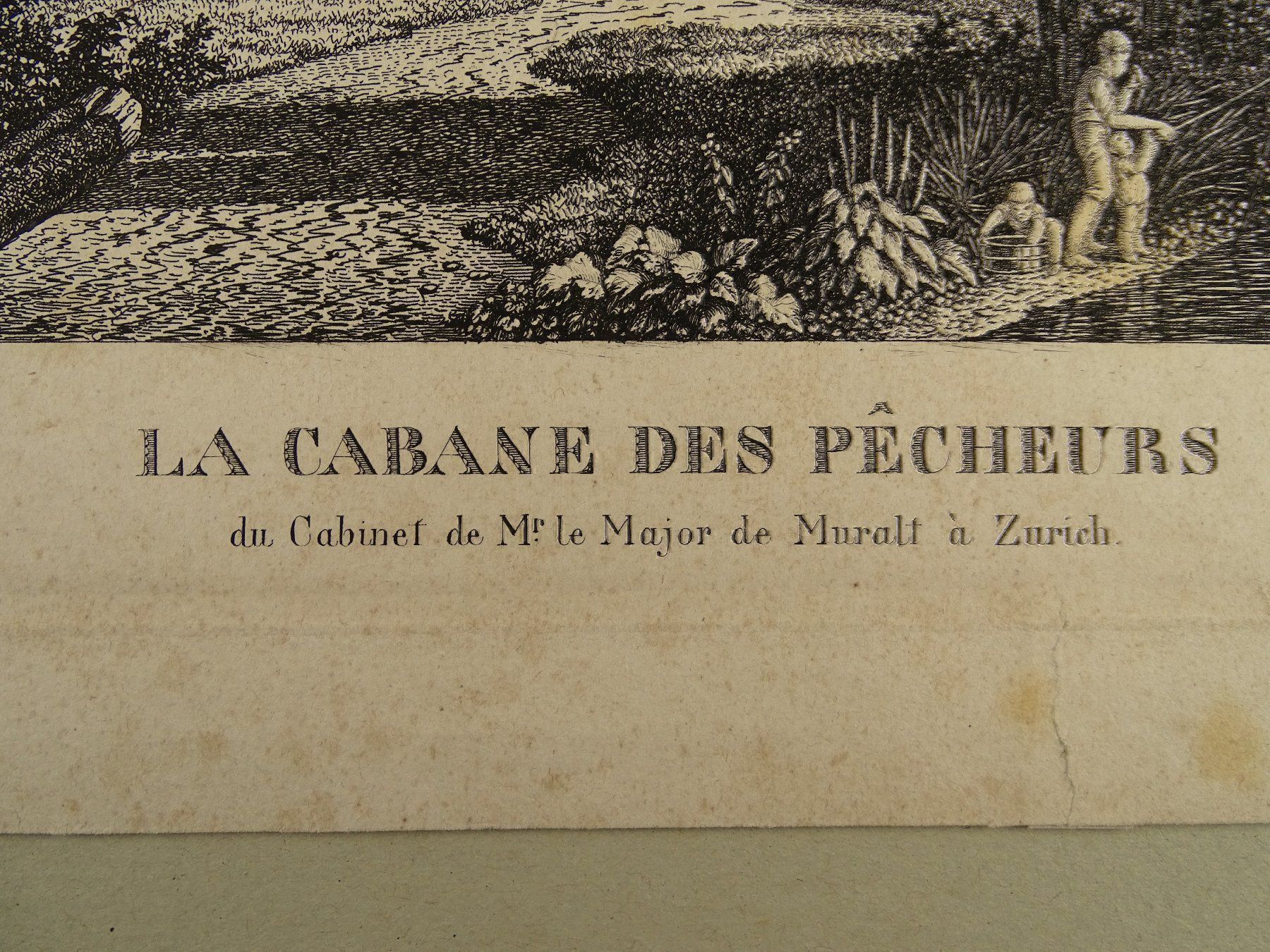 Incisioni: LA CABANE DES PÊCHEURS GESSNER / KOLBE – Usato da Grüningen venduto da Kartensammler 6