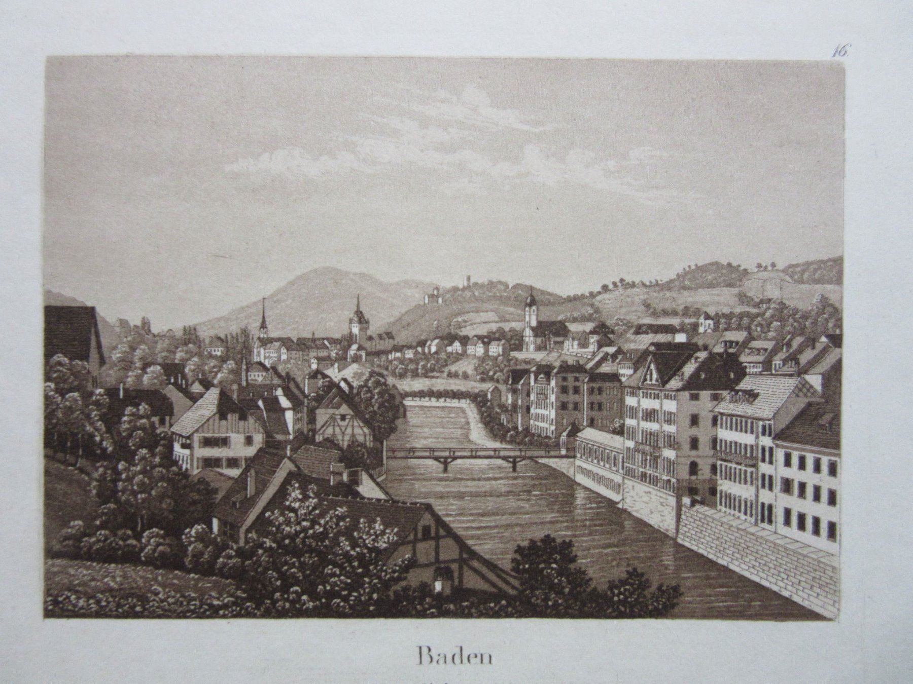 Incisioni: BADEN   //ref.kuv.66 – Usato da Gersau venduto da grafik-kunst