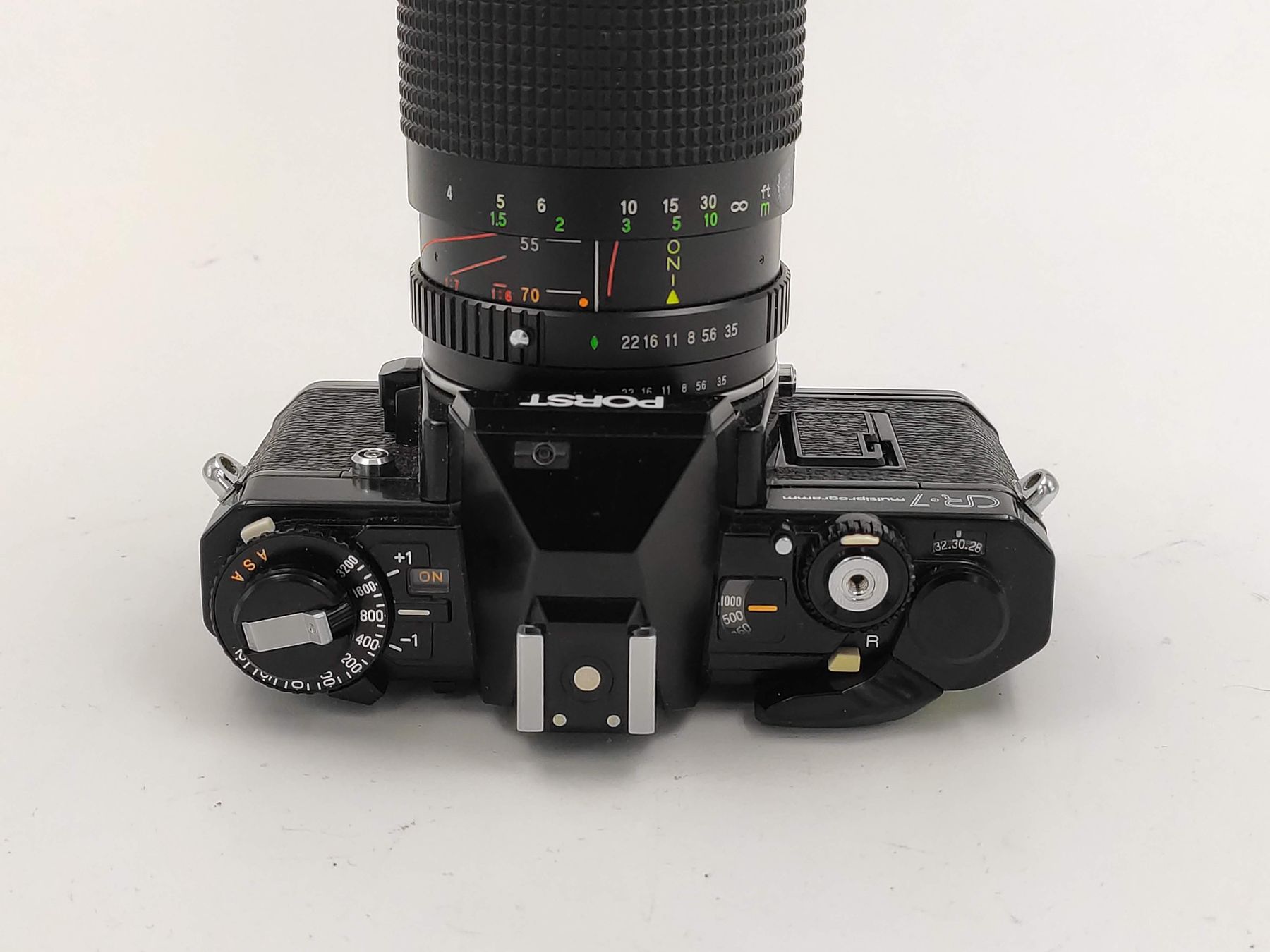 Fotocamera: Porst CR-7 (Fujica AX-5) Multiprogram mit Objektiv & Blitz – Usato da Kreuzlingen venduto da Tewes 5