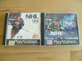 2 NHL-Spiele für die originale Sony PlayStation PS1