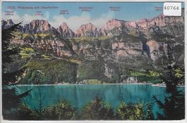 Walensee mit Churfirsten - Litho