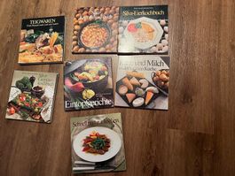 7 Kochbücher: Diverse Titel, Schnell & Gut kochen, Silva