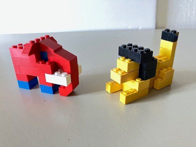 Lego Kit di costruzioni: Lego 535 et 6592  basic vintage complets 1990 – Usato da Tannay venduto da Comsa 5