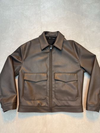 ZARA Winter Kunstlederjacke