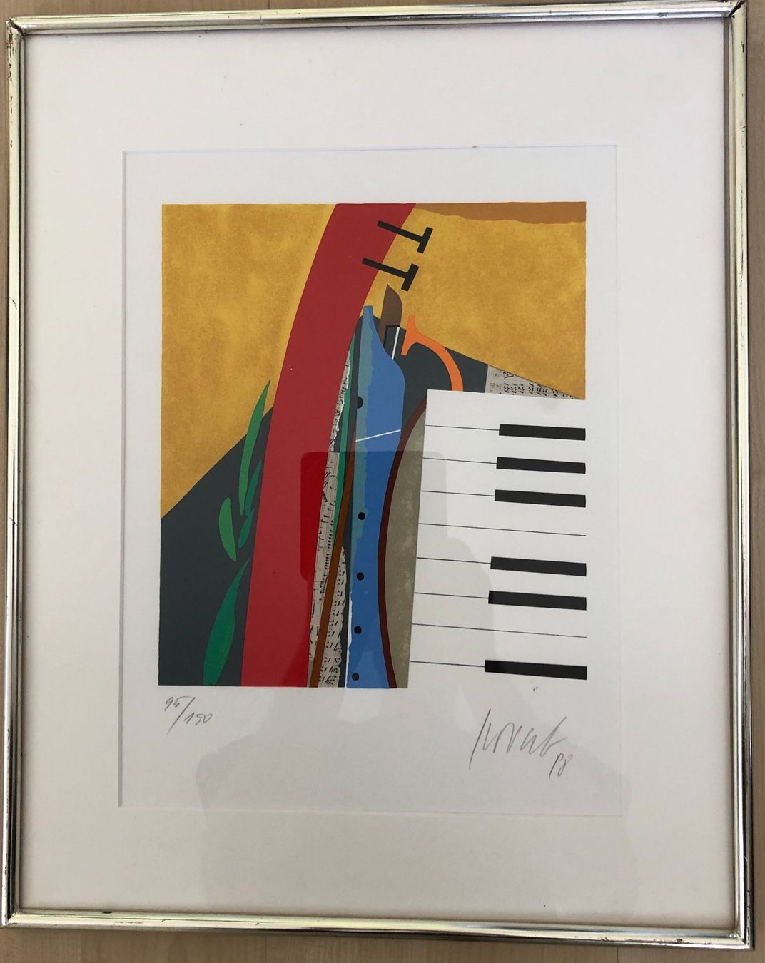 Foto & Immagini: Kunstdruck "Klavier" 95 von 150 handsign. + dat. K.Korab 98 – Usato da Oftringen venduto da the_white_house 8