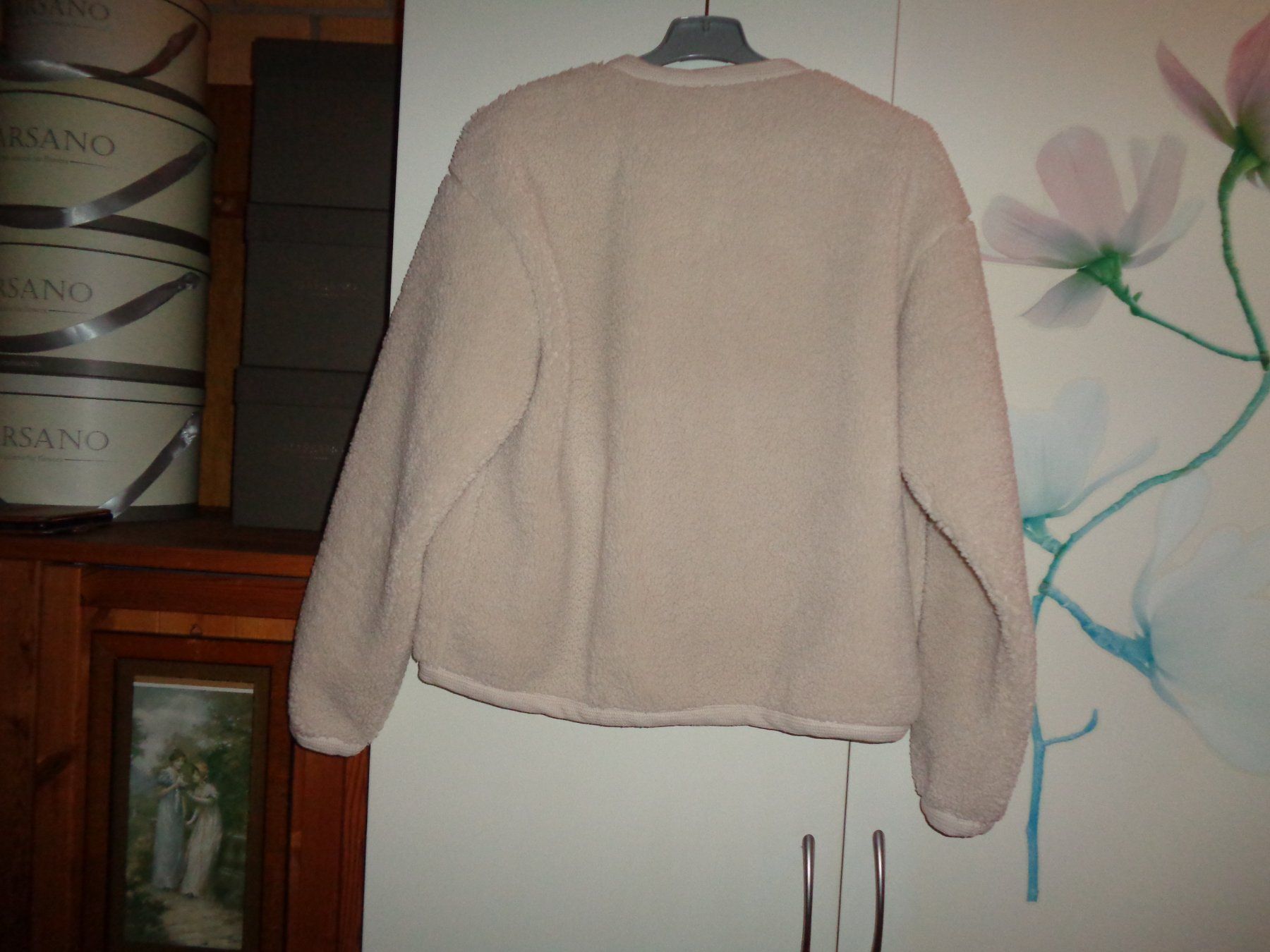 Giacche: *** Plüsch Jacke *** / schöne Knöpfe / Chicoree – Usato da Othmarsingen venduto da Leuchtturmlady 3