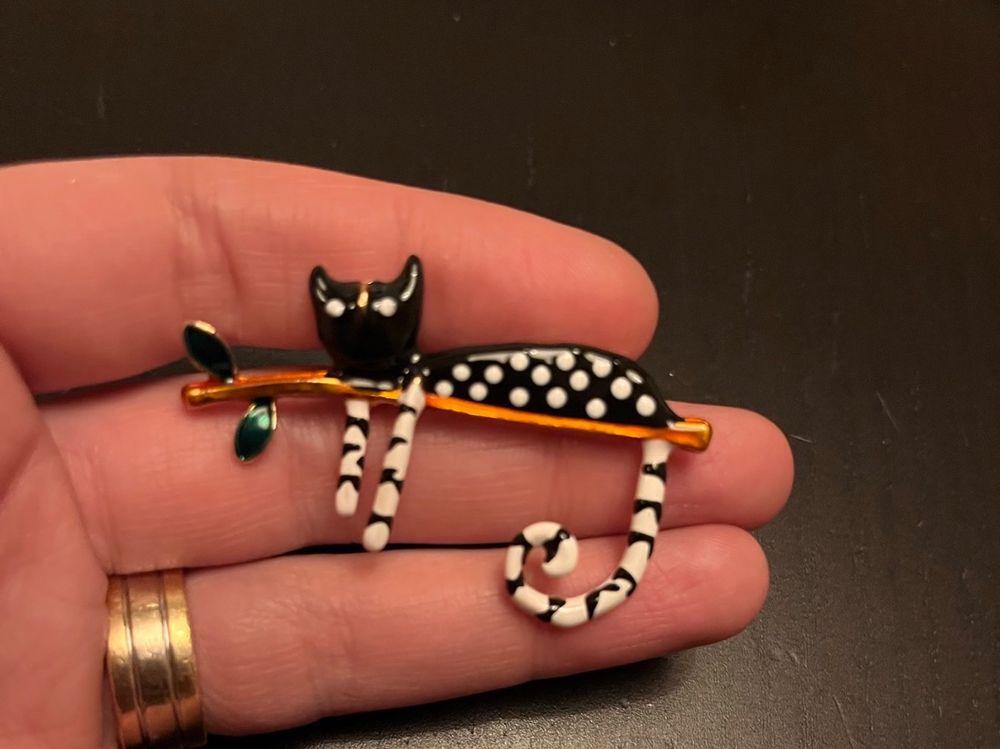 FaithHeart Katzen Brosche Für Kinder - Süße Tier Pin Abzeichen Für Weihnachten Und Geburtstage