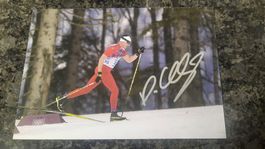 Autogrammkarte Dario Cologna