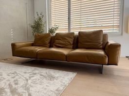 Flexform Soft Dream 3-Sitzer  293 cm  Premium Leder Cognac