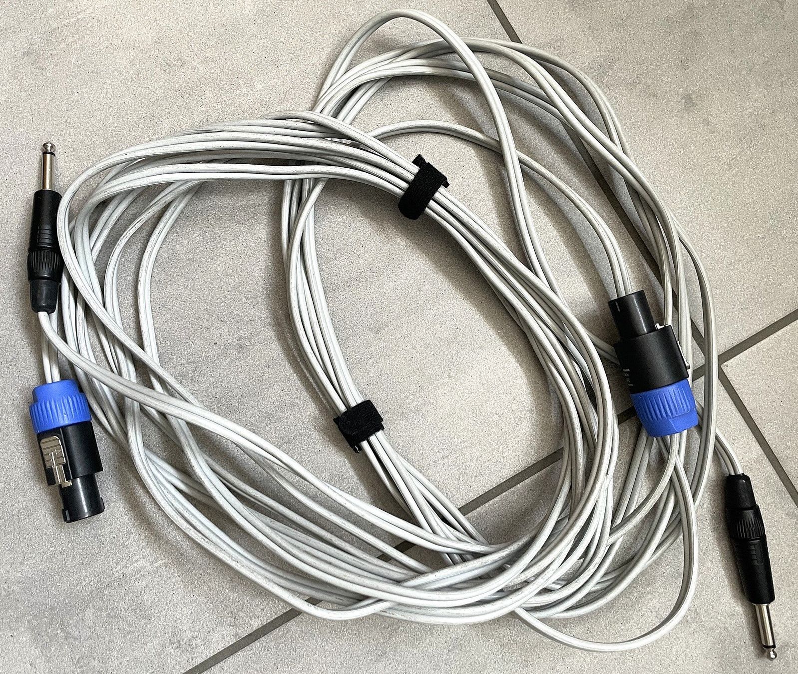 Cavi: Lautsprecherkabel-Set  Jack-Speakon / Speakon-Speakon – Usato da Wattwil venduto da webrawa 1