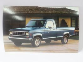 AK 1987 Ford Ranger Pickup Händler Postkarte