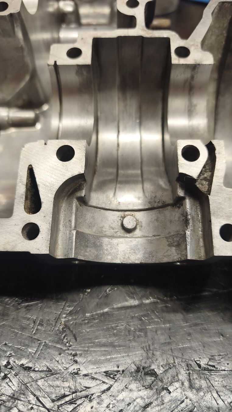 Puch Motoren: puch maxi e50 4 lager motorengehäuse – Defekt aus Büsserach von Karri 1