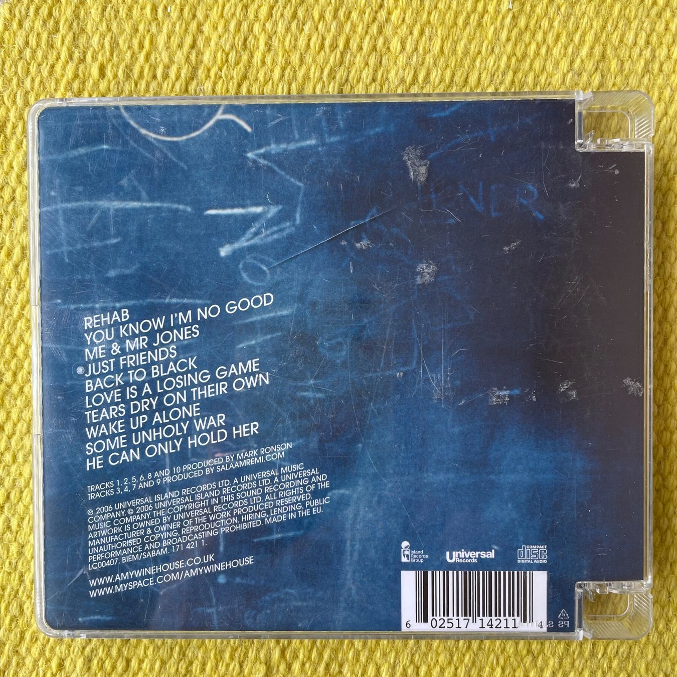 CD: AMY WINEHOUSE-BACK TO BACK – Usato da Rorschacherberg venduto da CD-Roli 1