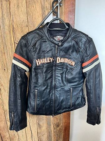 Damen Motorrad Lederjacke HARLEY DAVIDSON