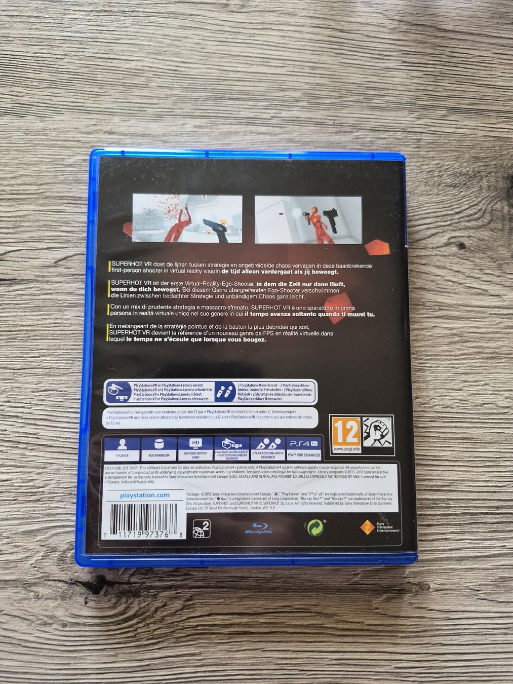 Sony Giochi: SUPERHOT VR PS4 – Usato da St-Aubin-Sauges venduto da val_xz9c 1