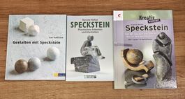 3 Bücher zum Thema Gestalten mit Speckstein