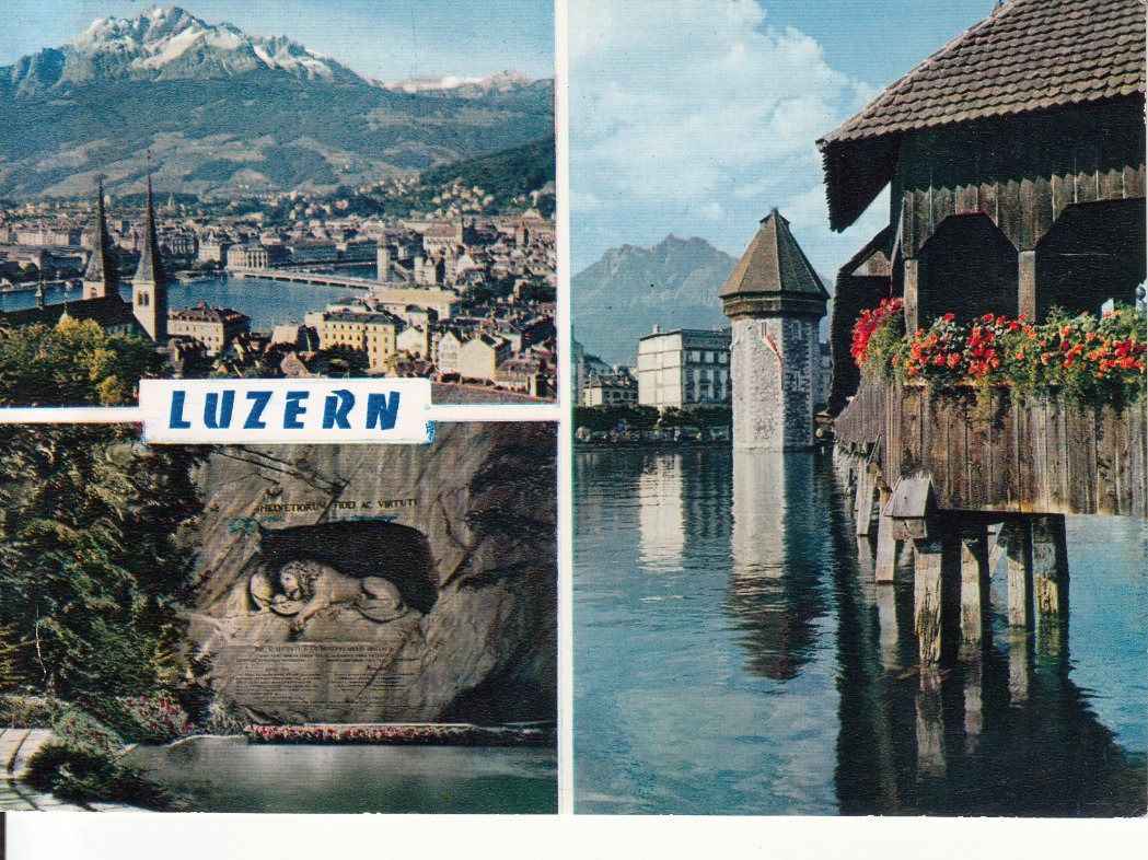 Cartoline postali: Luzern 1962 – Usato da Bürglen TG venduto da StampGraf