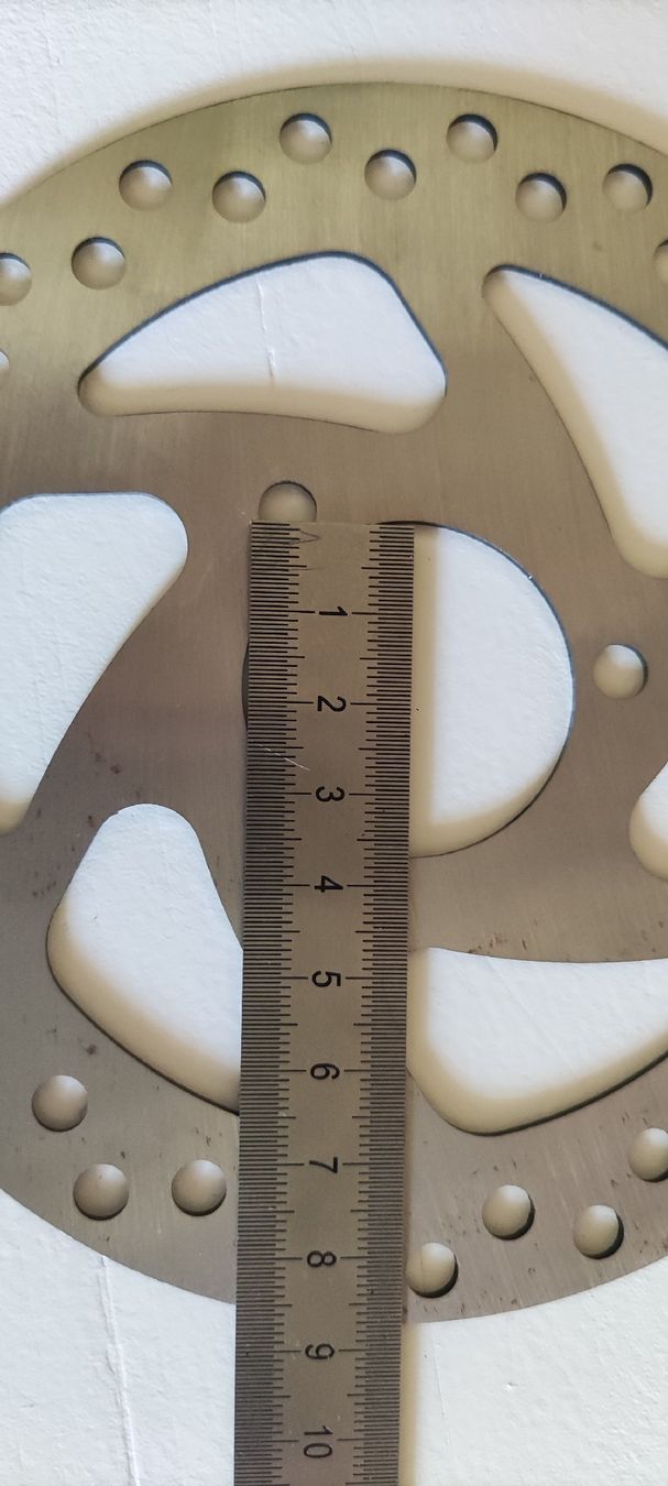 Pezzi di ricambio: Bremsscheibe 140mm 3 Loch – Nuovo e nell'imballaggio originale da BASEL venduto da E-Bro.Electro 2
