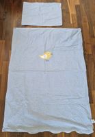 Baby Bettwäsche Julius Zöllner 100x135cm Vogel - neuwertig