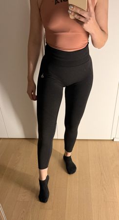 Ryderwear Leggings m tights gym fitness Hose dunkelgrau