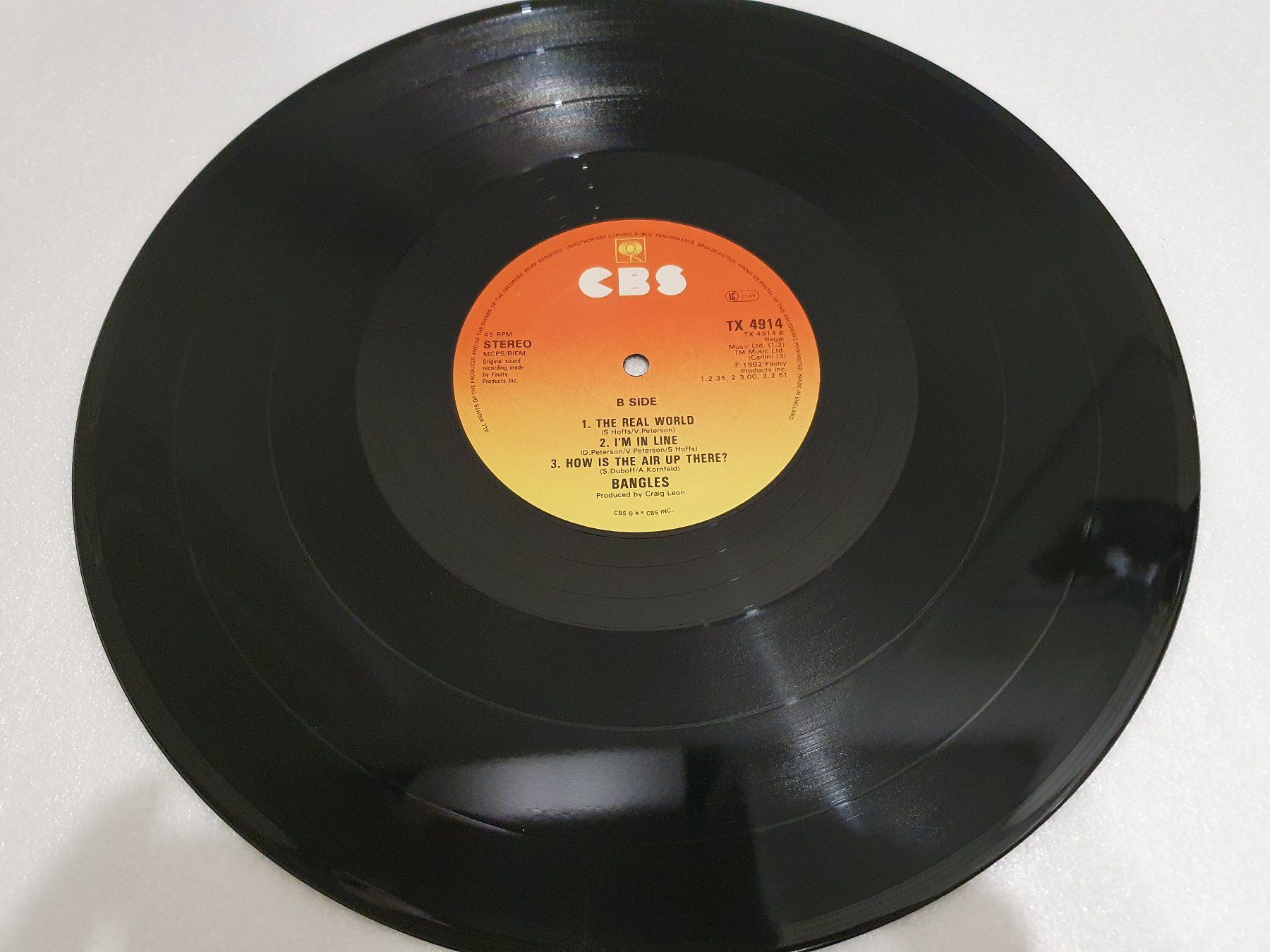 Dischi in vinile: Bangles – Going Down To Liverpool – Usato da Uster venduto da Vinyl-Leidenschaft 4
