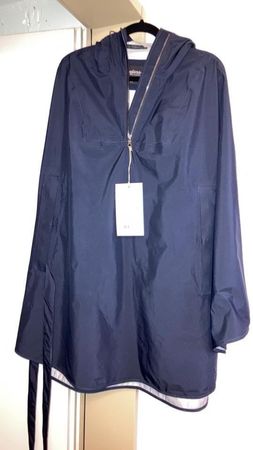 New with tags BERGANS of Norway rain jacket navy S/M