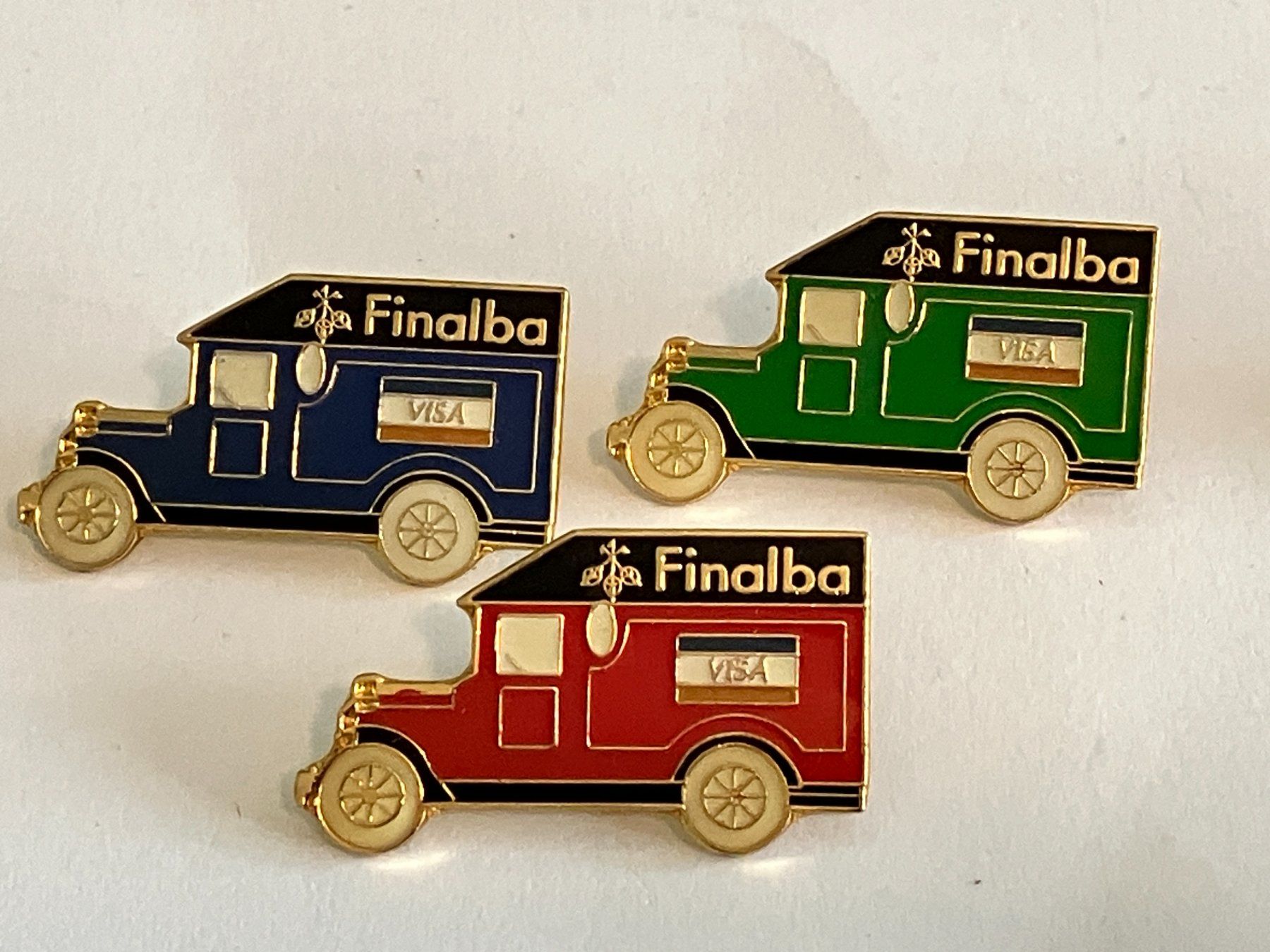 Plaquettes & Badges: 3 Pin Finalba Visa Auto – D'occasion à Basel par djwwpp