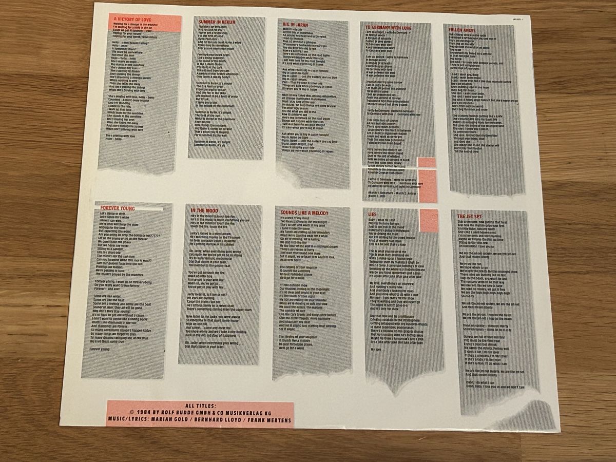 Dischi in vinile: Alphaville. 1984. Forever Young – Usato da Faulensee venduto da Mizuno06 3