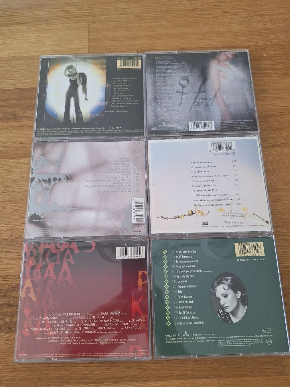 CD: Patricia Kaas 6 CD's – Usato da Luzern venduto da thomarco 1