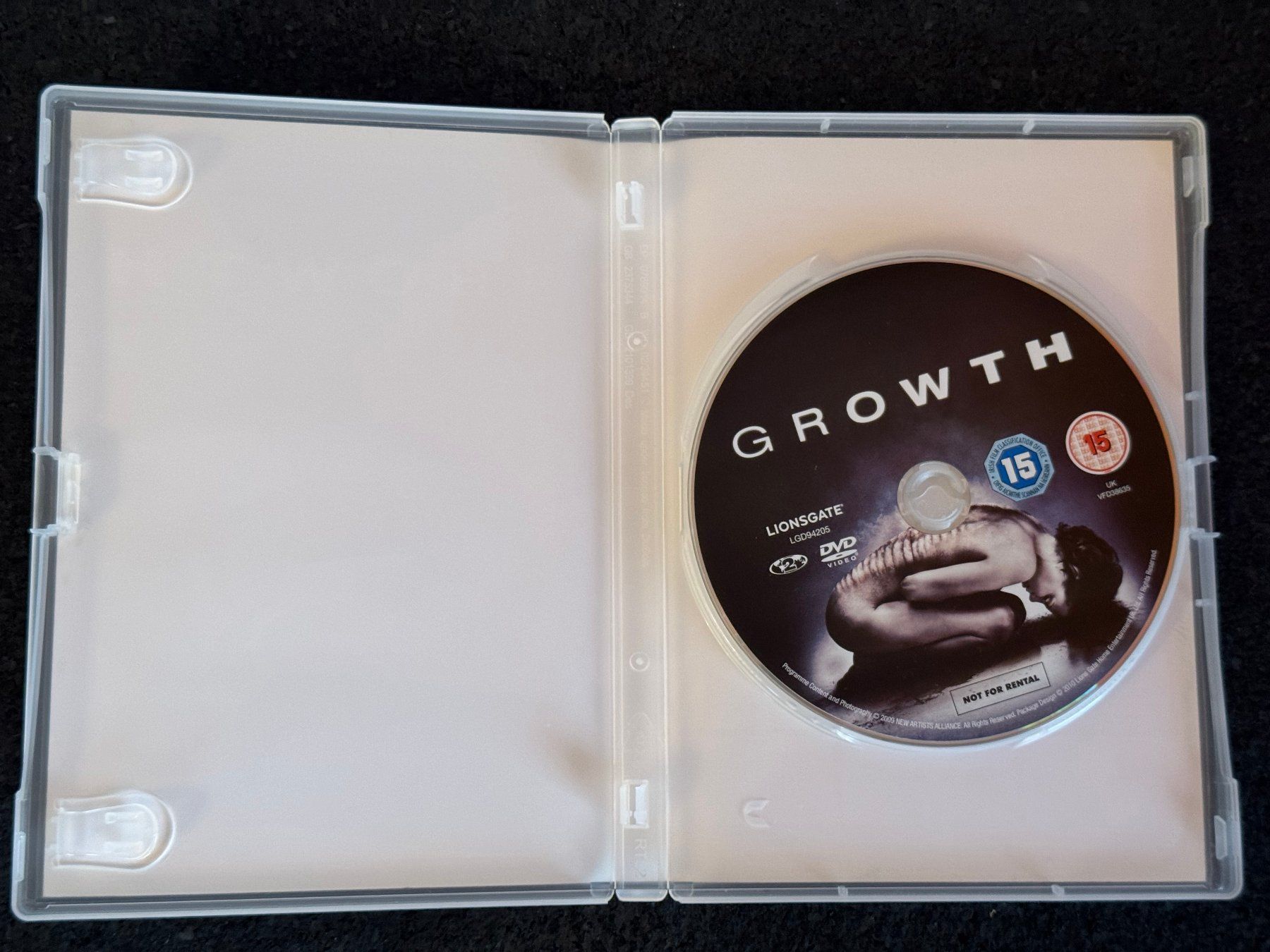 Tous les DVDs: GROWTH DVD EN "terror is skin deep" – D'occasion à Fribourg par tschjoly 4