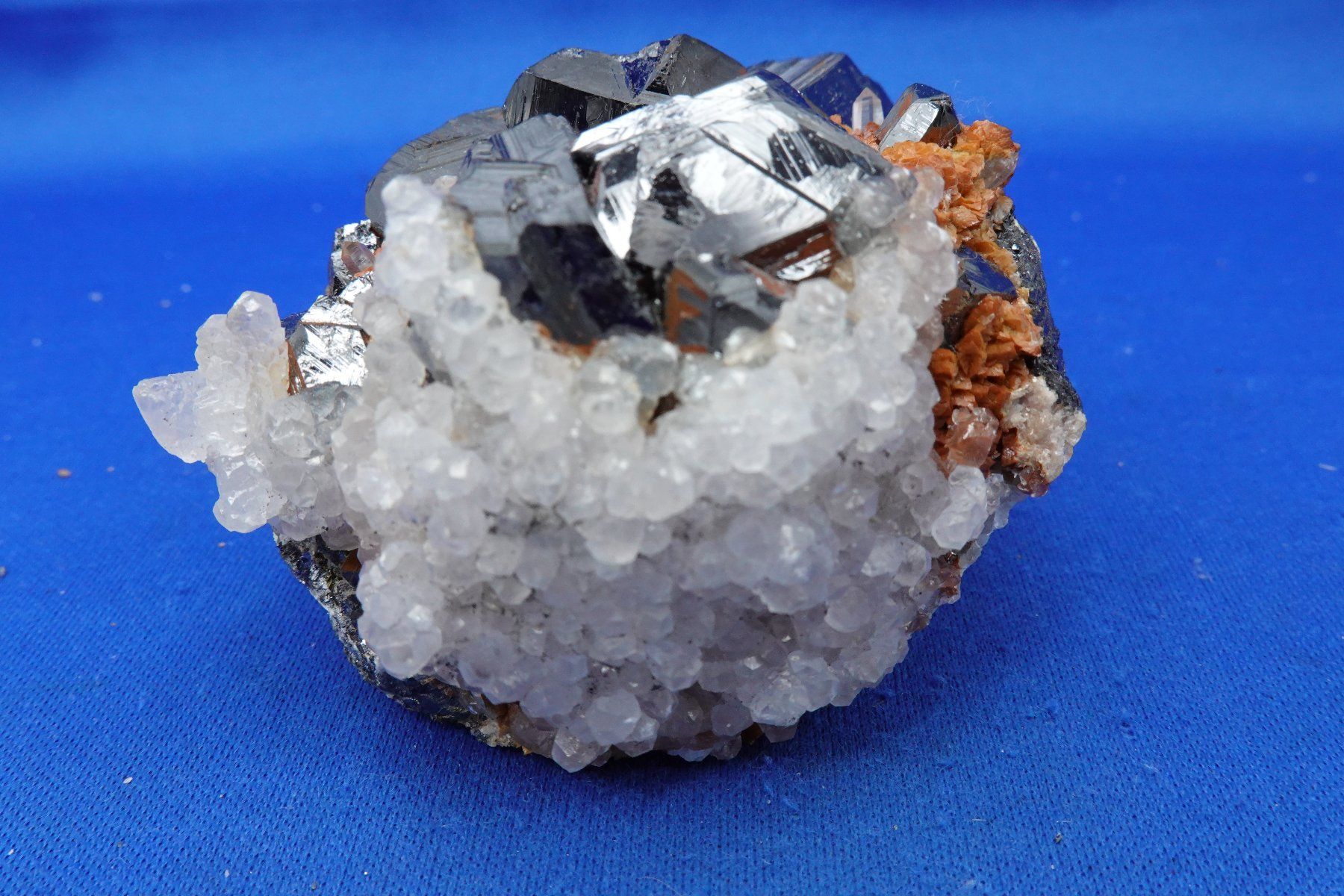 Mineralien & Heilsteine: Sphalerit mit Siderit, Quartz und Calcit (UV) – Gebraucht aus Schinznach Bad von Demerald 8