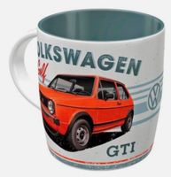 VW Golf 1 GTI 1976 Keramik Tasse Original Neu