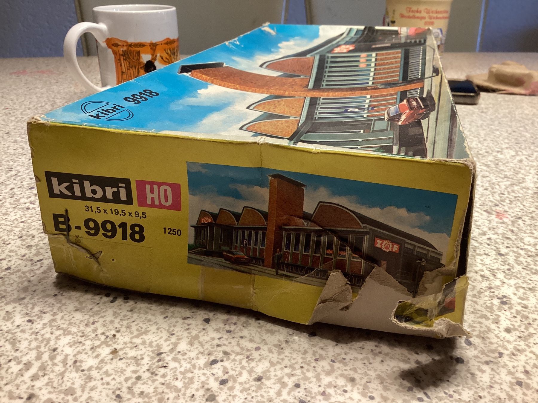 Kibri Kit di modellismo & Modellini statici: Kibri 9918 Fabrikgebäude H0 – Usato da Bülach venduto da BTDB 1