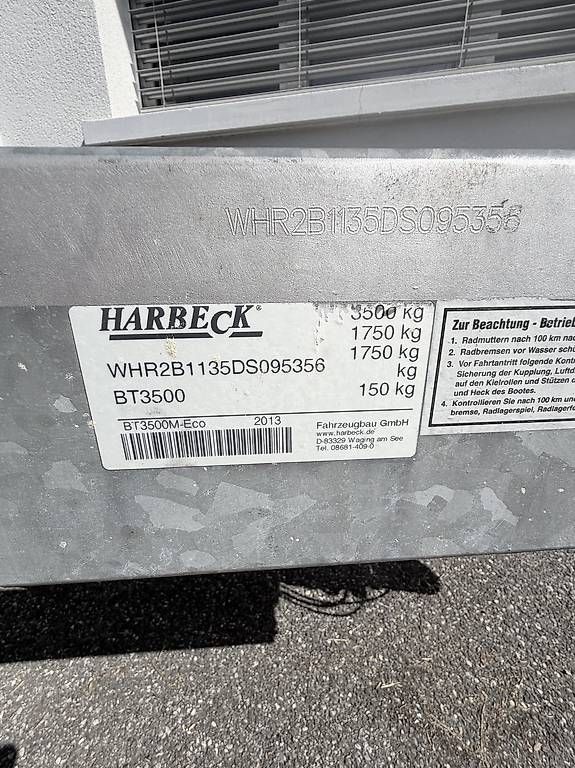 Rimorchi: Bootsanhänger 3.5tonnen – Usato da Maseltrangen venduto da Husky77 1