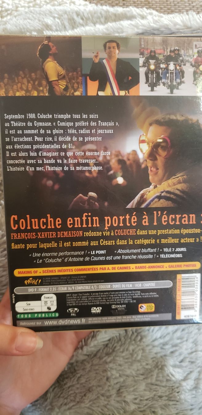 Tutti i DVDs: Coluche Dvd – Usato da Le Séchey venduto da Jill93 1
