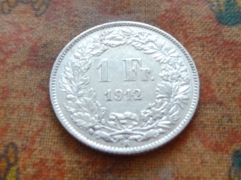 Tutti le monete: 1 Fr. 1912  (Y) – Usato da Romanel-sur-Lausanne venduto da Swift13
