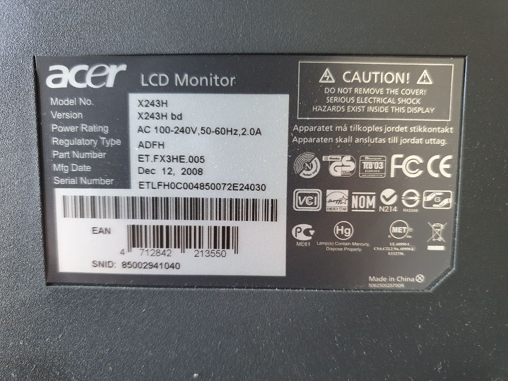 PCs: PC Bildschirm Asus – D'occasion à Dübendorf par Wiplala 2