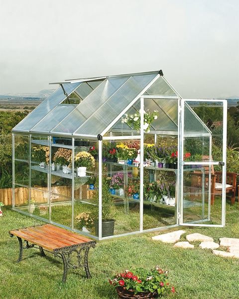 Gartenhäuser & Gewächshäuser: Gewächshaus Hybrid 2 x 2.5 – Neu und originalverpackt aus Erlinsbach von Home-World