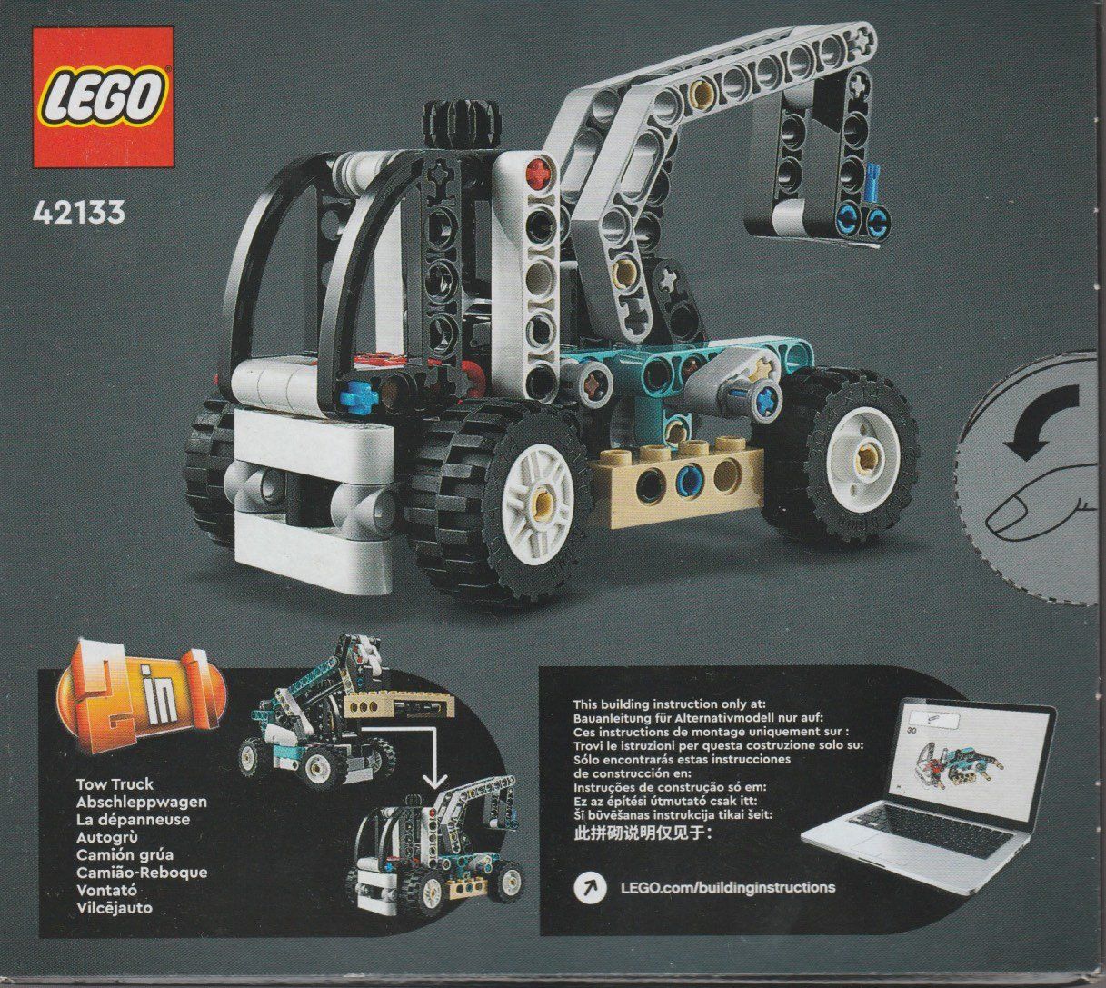 Lego Baukästen: LEGO TECHNIC 42133 TELEHANDLER new – Neu und originalverpackt aus Vezia von Aquarius_Age 1